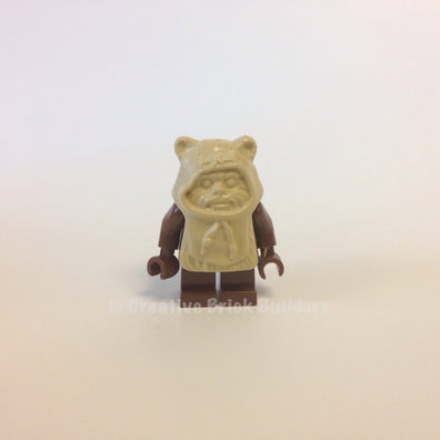 LEGO Minifigure -- Paploo (Ewok)-Star Wars -- SW067 -- Creative Brick Builders